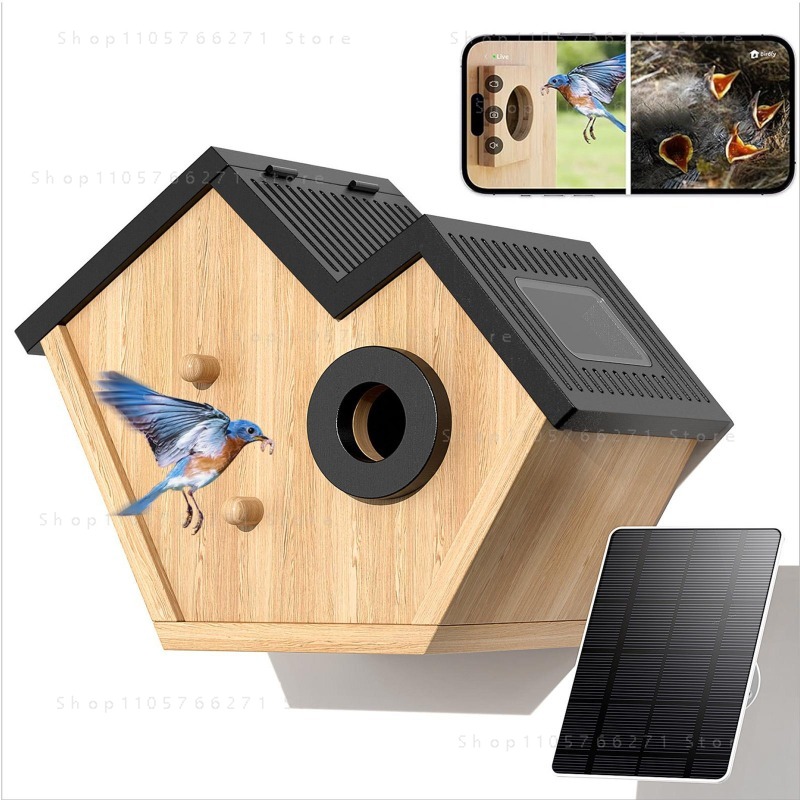 Smart Garden Box - Inteligentna budka dla ptaków z kamerą,