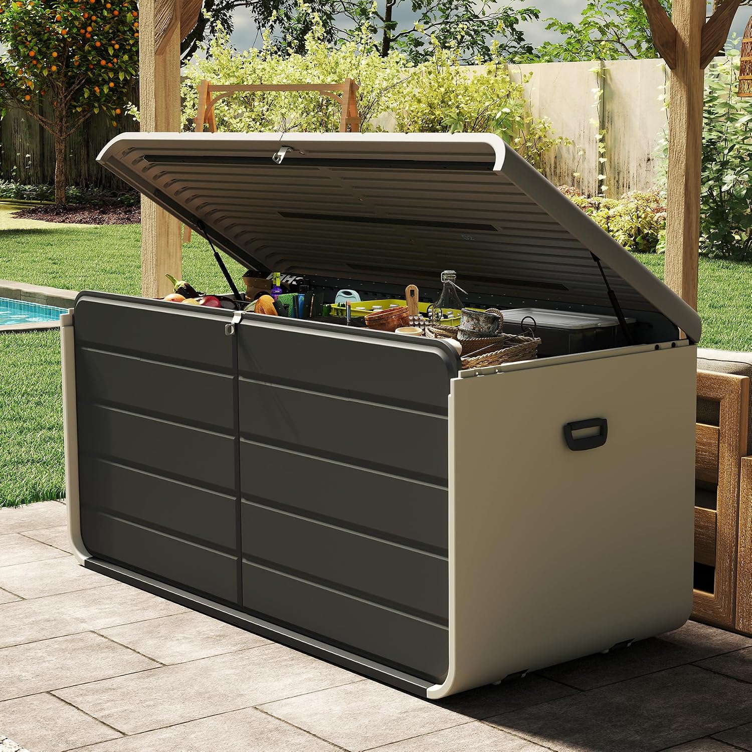 Smart Garden Storage - Skrzynia do przechowywania wewnątrz i na