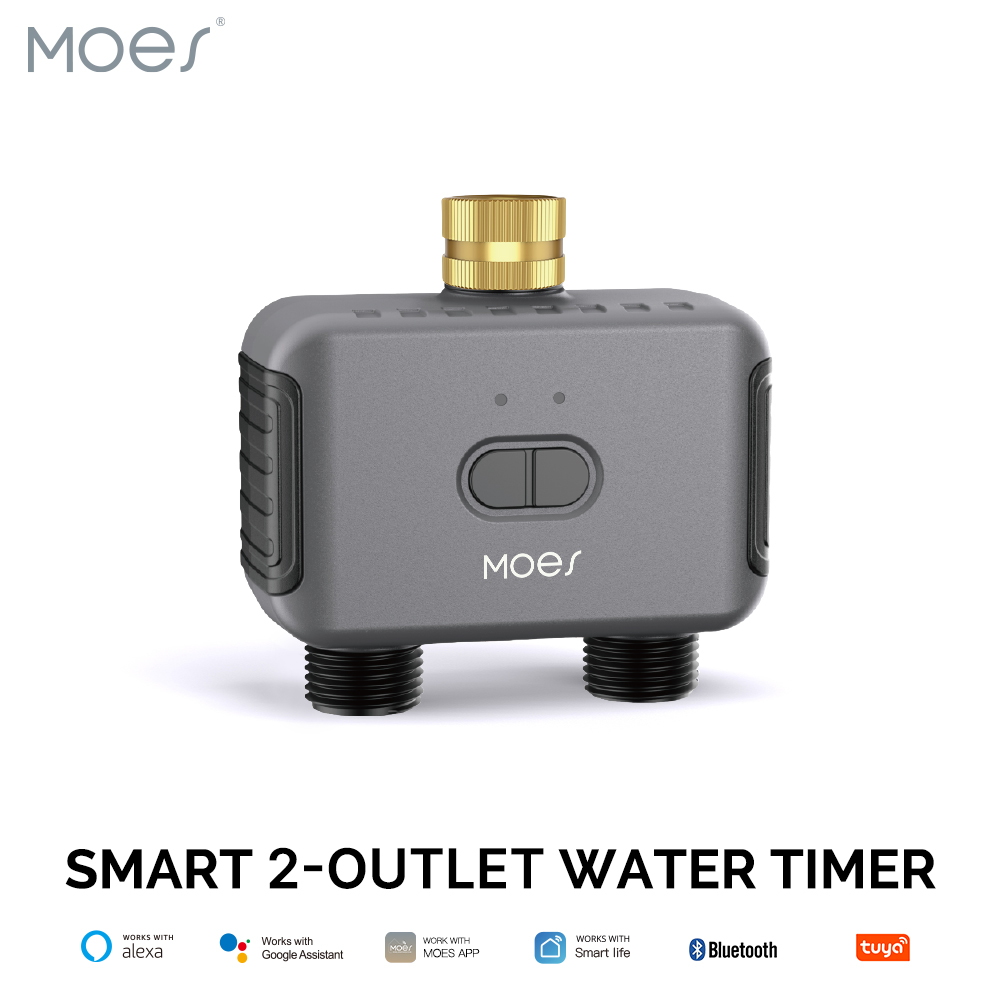 Smart Zen Garden - MOES Bluetooth Smart 2-drogowy zawór wodny,