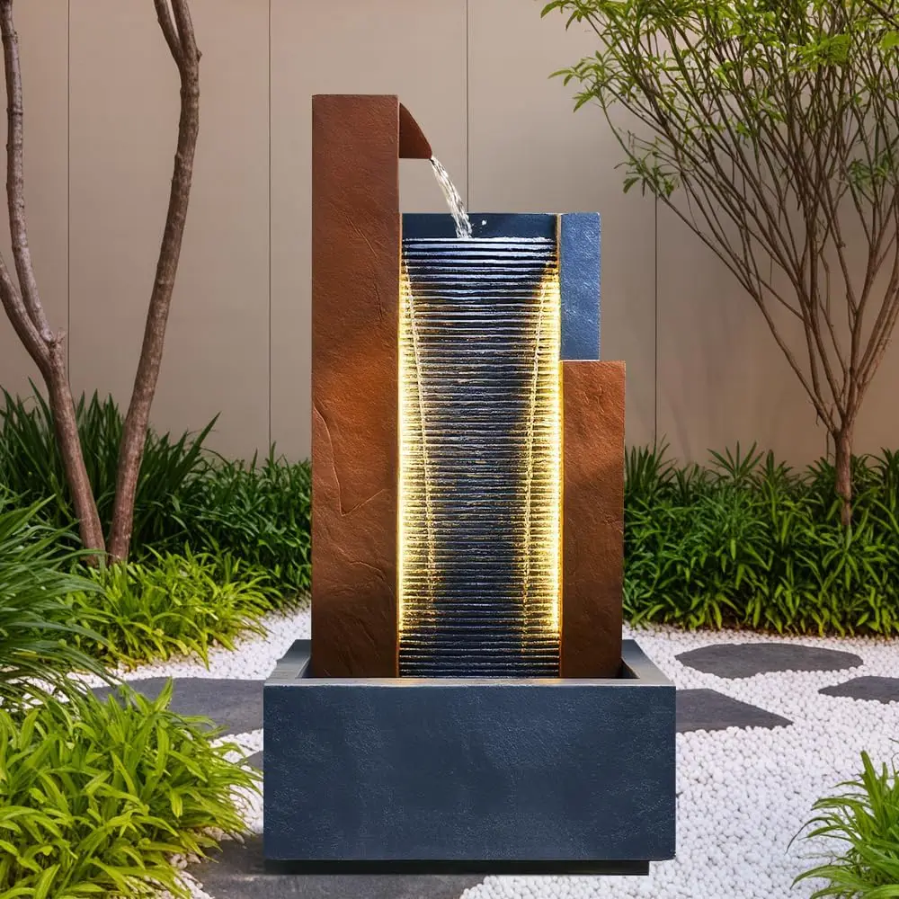 Smart Zen Garden - Inteligentna, duża fontanna wodna na zewnątrz