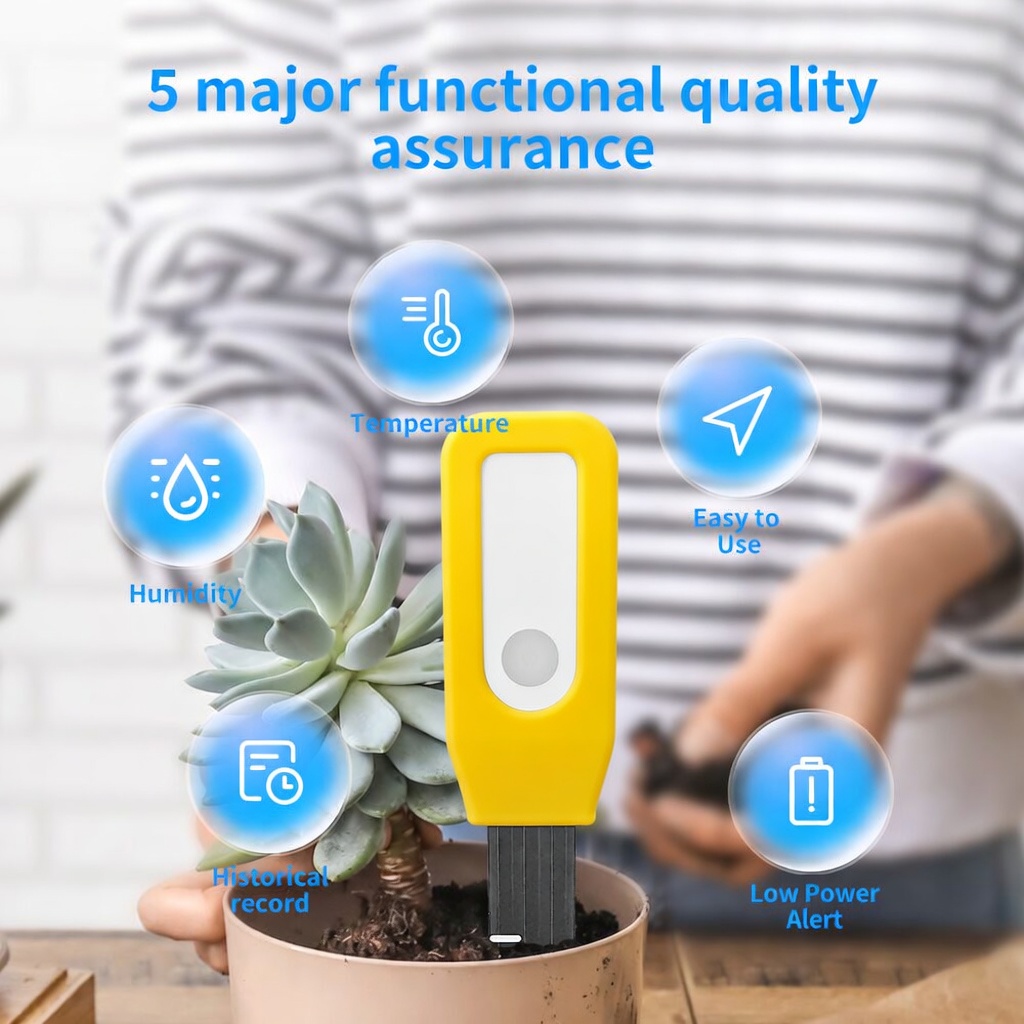 Monitor gleby WiFi Tuya Smart, – Smart Urban Garden recenzja i cena
