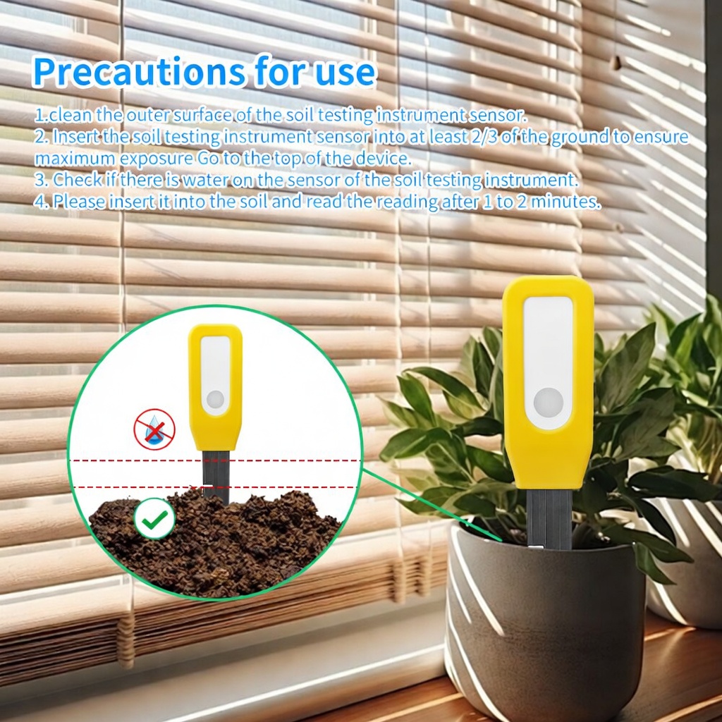 Monitor gleby WiFi Tuya Smart, – Smart Urban Garden recenzja i cena