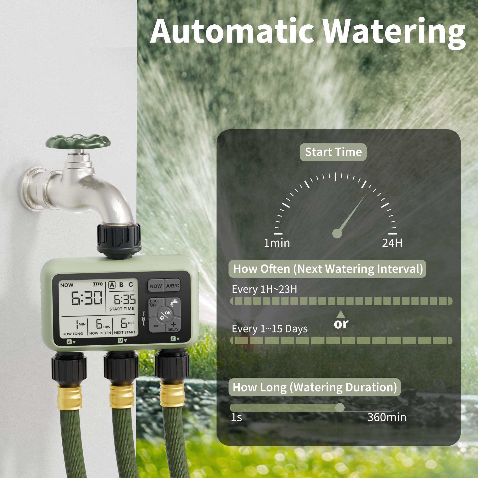 Diivoo Garden Water Timer 3-st – Smart Zen Garden recenzja i cena