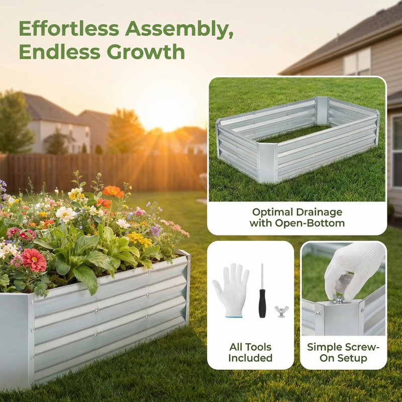 Duży, bezdenny, ocynkowany zbi – Smart Garden Storage recenzja i cena